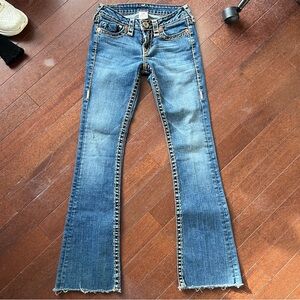 True Religion Blue Flare Jeans